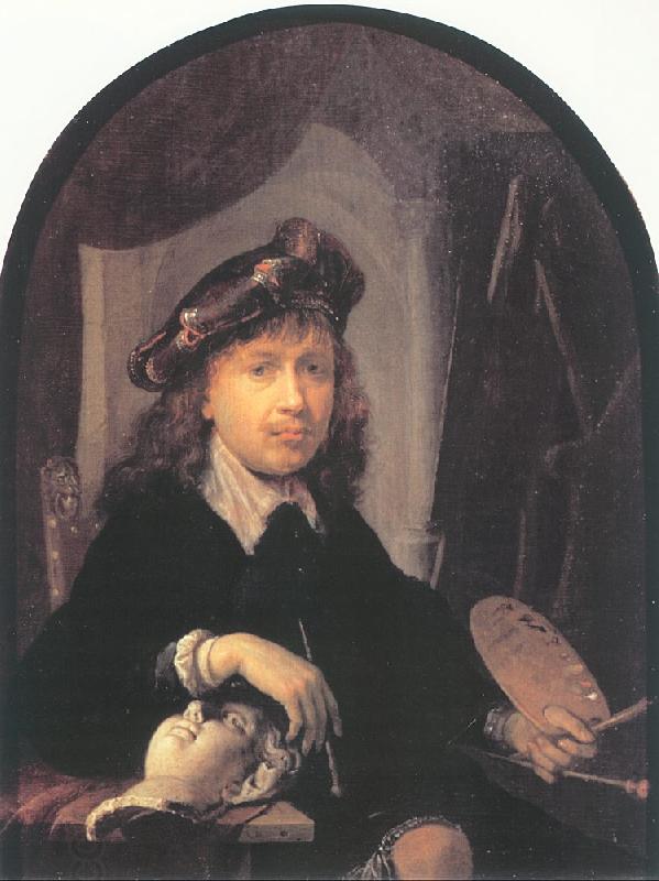 DOU, Gerrit Self-Portrait oil painting picture